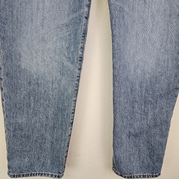 Madewell The Slouchy Boyjean High Rise Relaxed Jeans Rubyvale Wash Sz 32 EUC - Picture 6 of 12